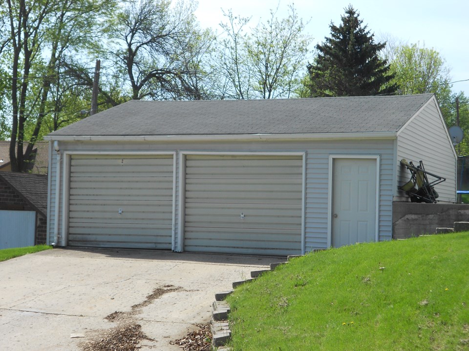 oversized two car garage