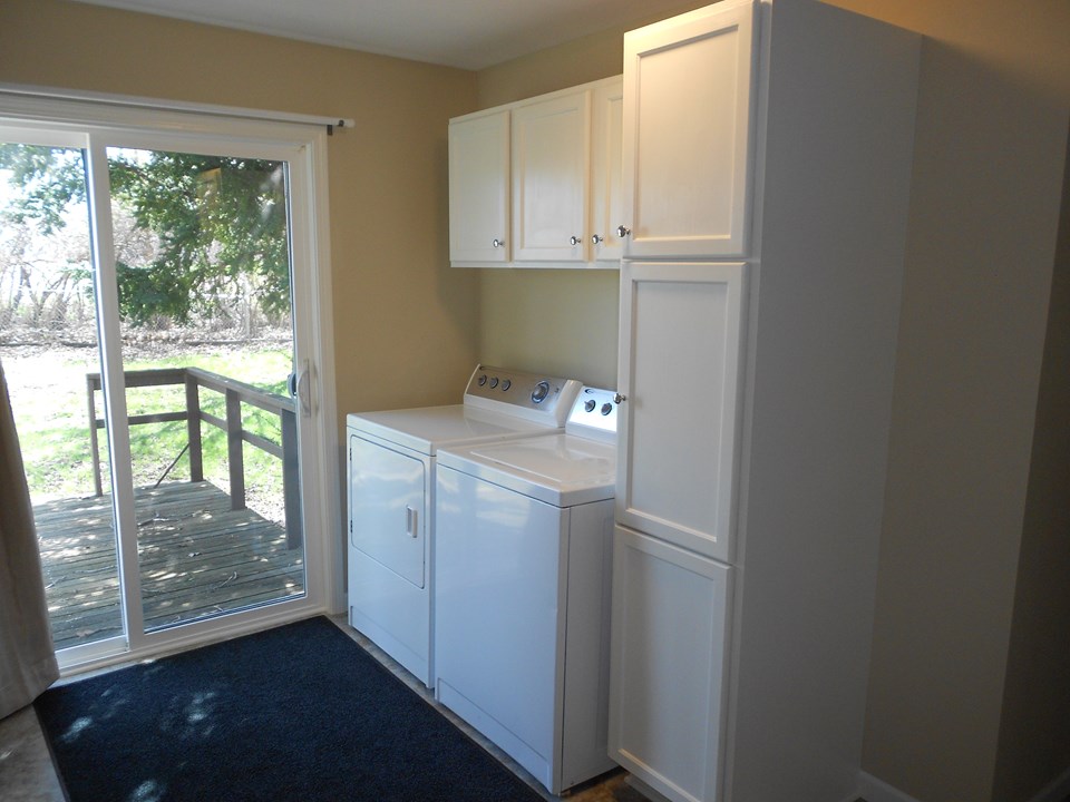 main floor laundry