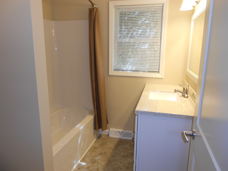 all new bathroom