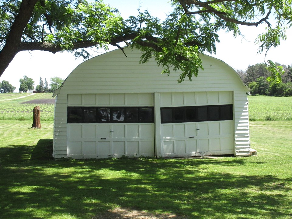 older garage