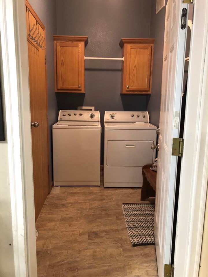 laundry area