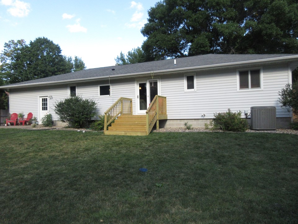 back of home new deck