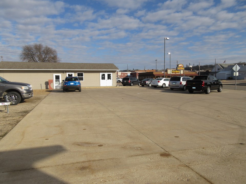 lot lots of concrete and space
