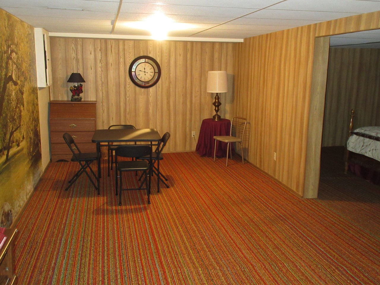 basement family room