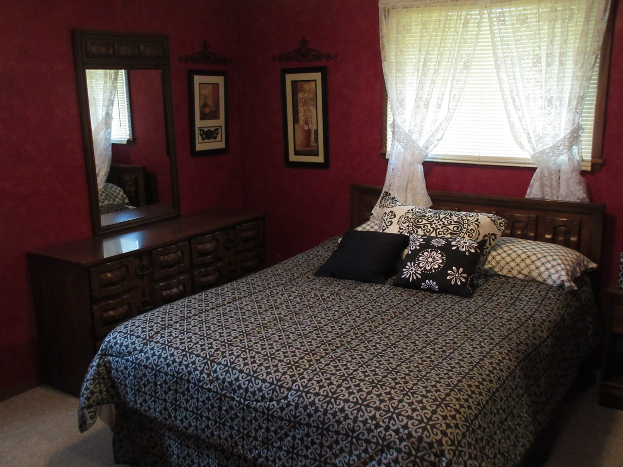 large main floor bedroom