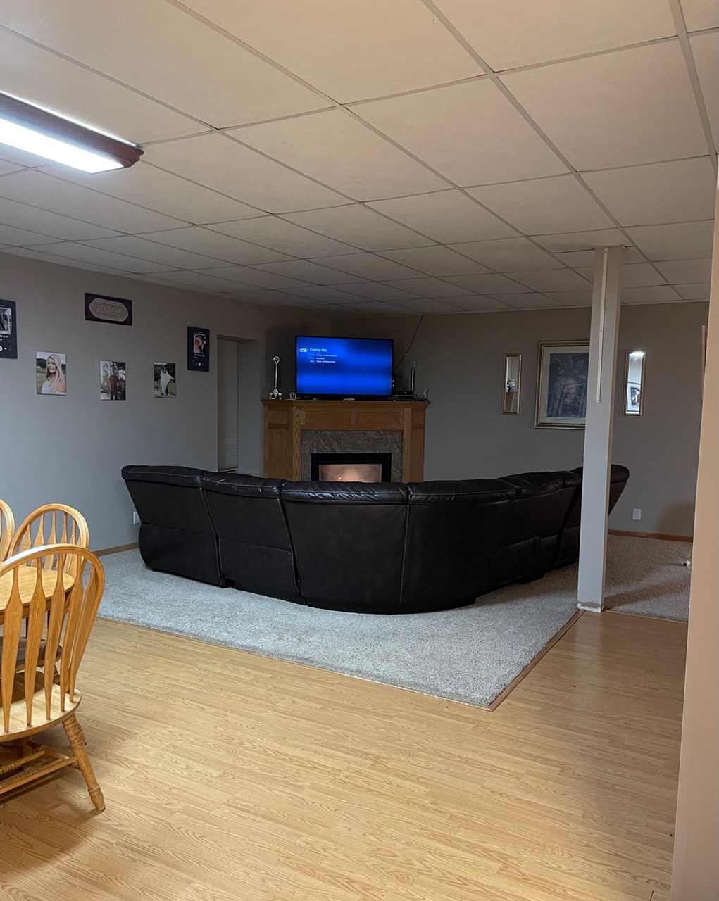 upstairs living room