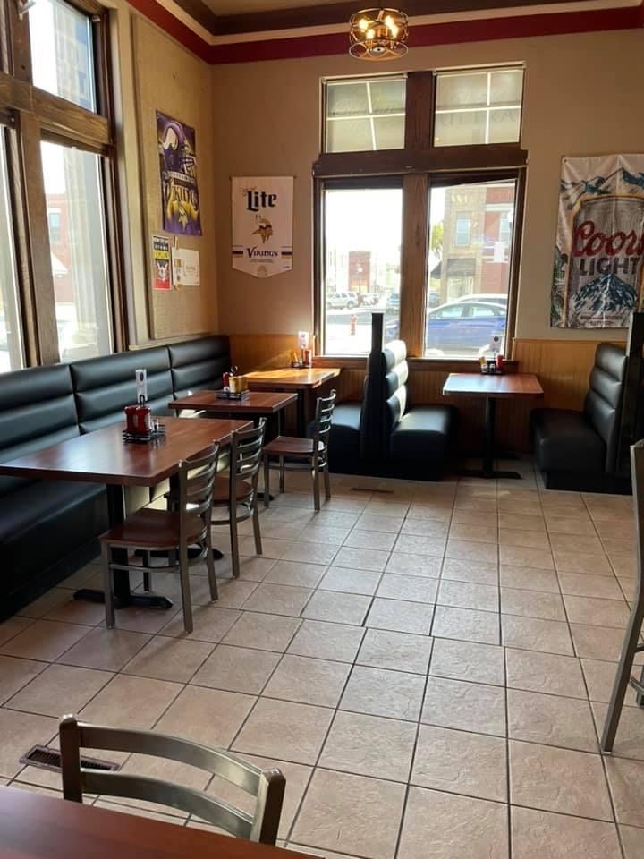 new booths along the wall