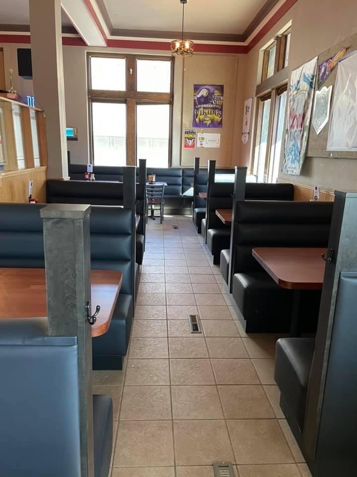 more booths in a more private area