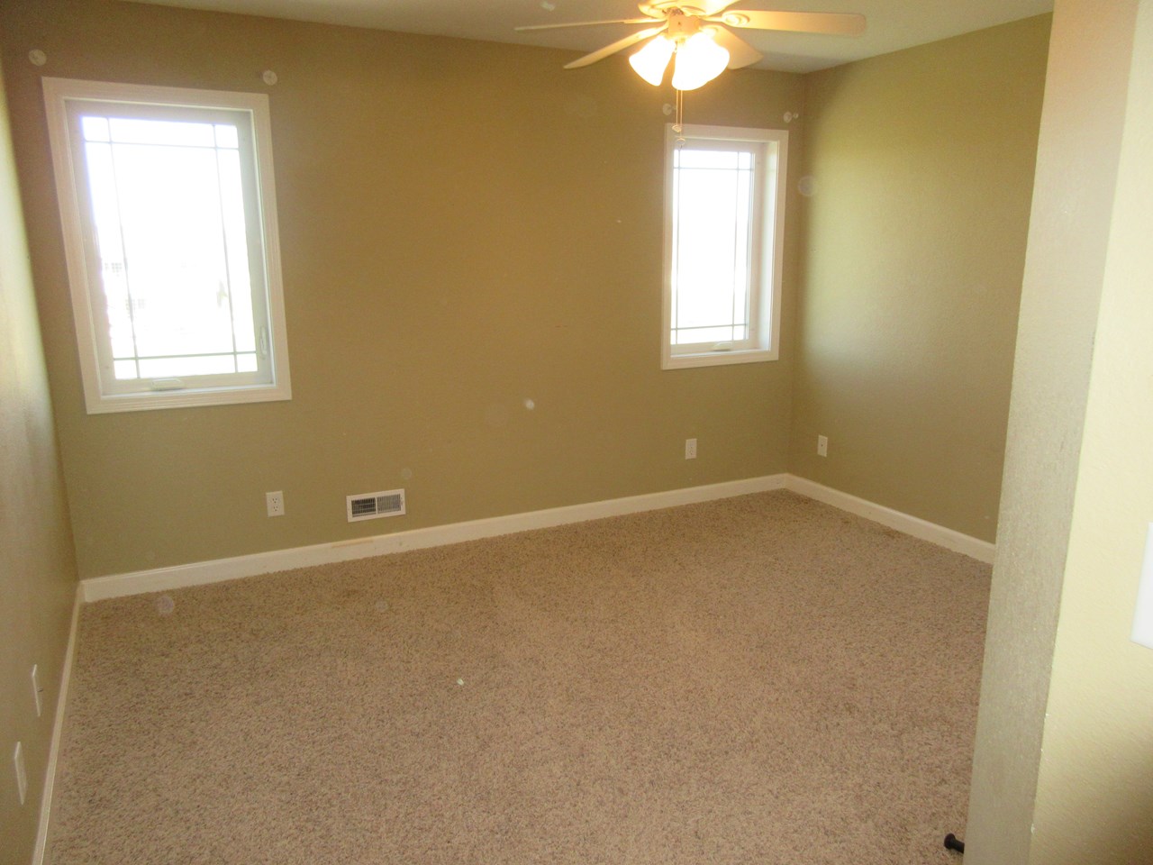 upstairs bedroom one of seven bedrooms.  upstairs has 3 bedrooms.