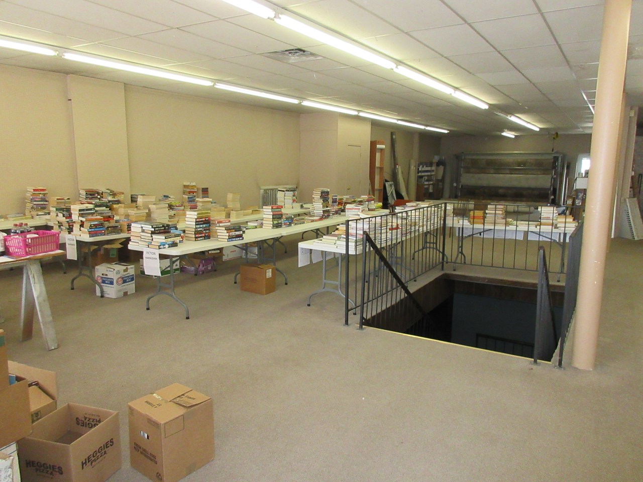 north half of main floor