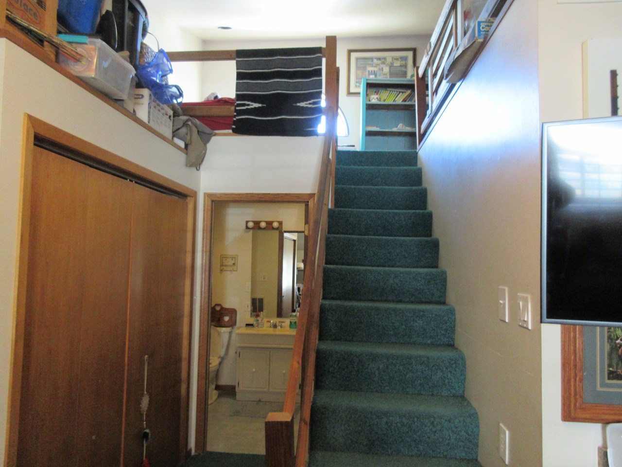 loft in the other main floor bedroom