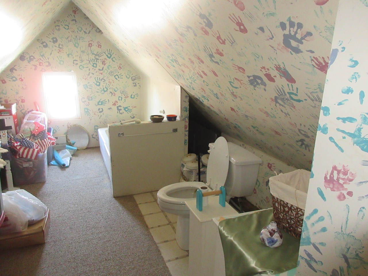 upstairs bathroom