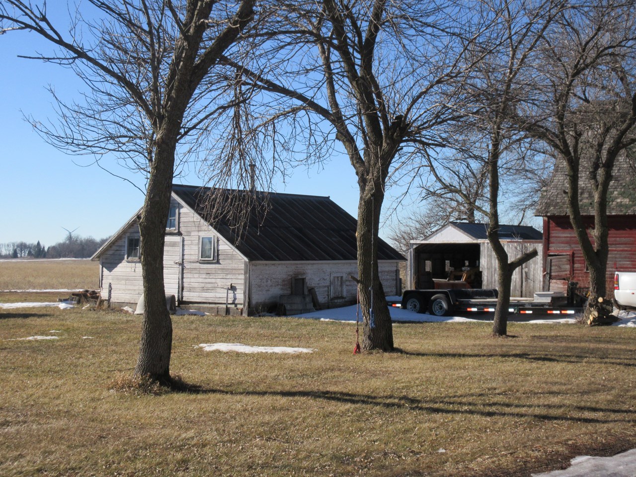 some of the older buildings