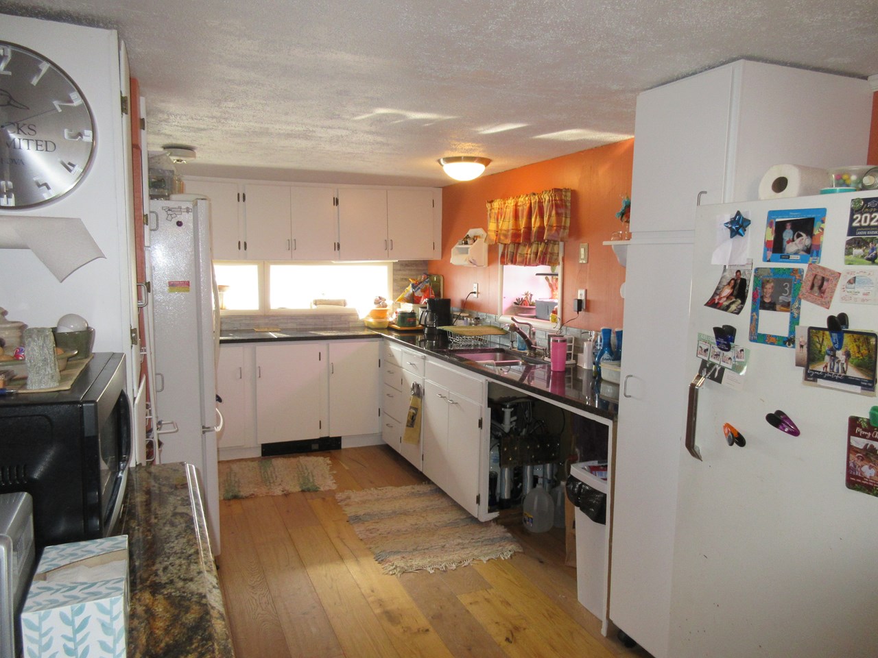 kitchen with granite countertops