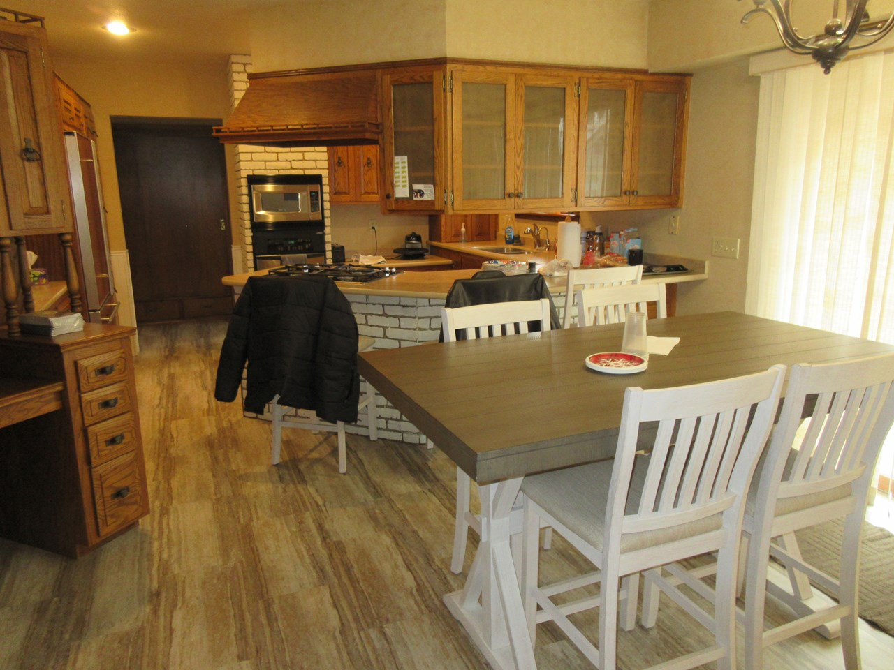 eat in kitchen and dining