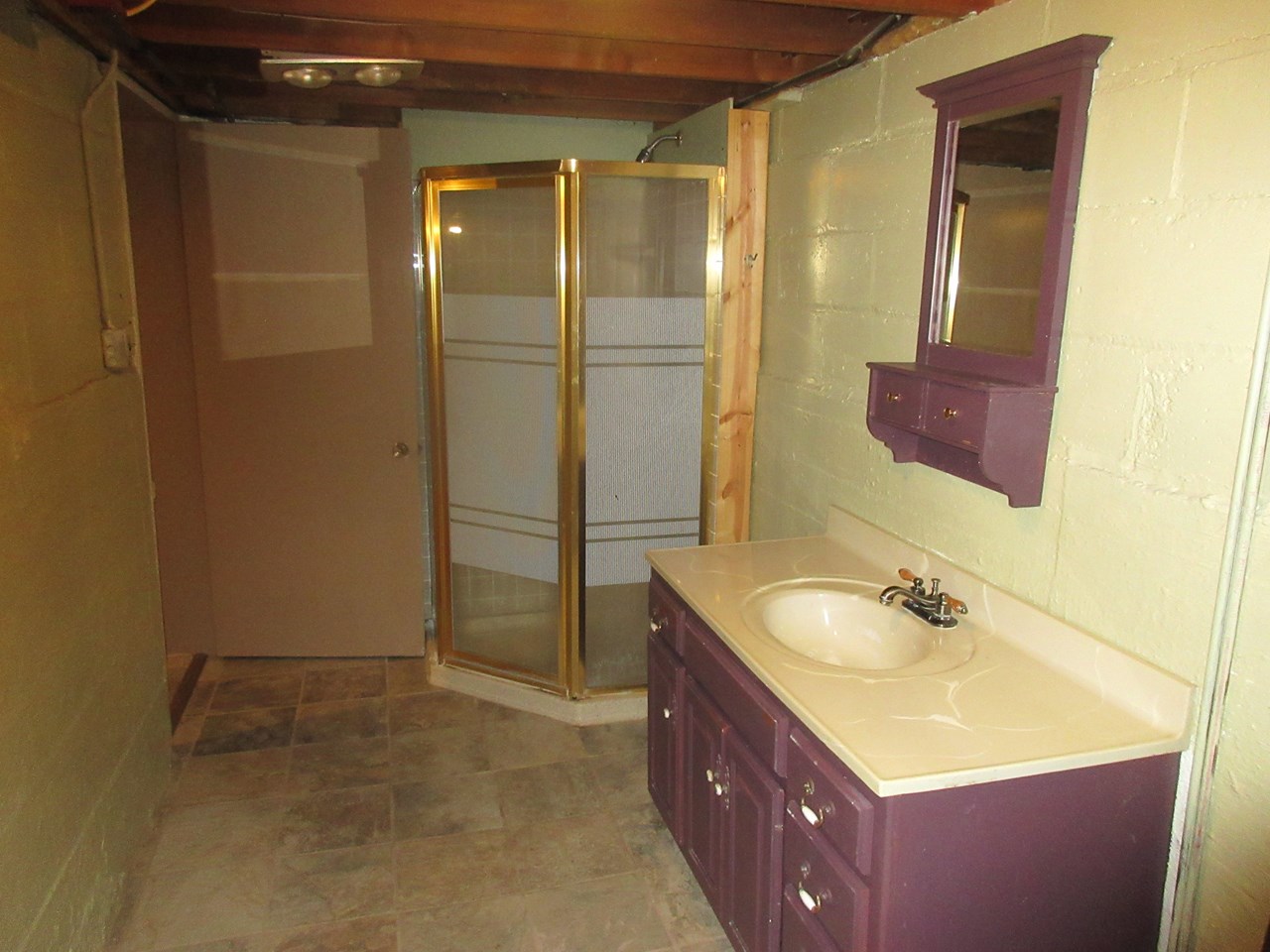 basement bathroom