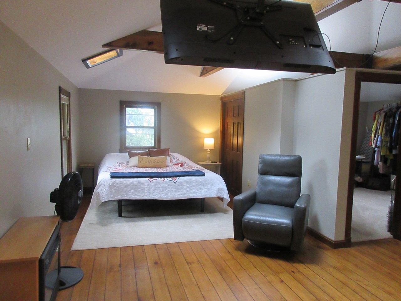 upstairs bedroom
