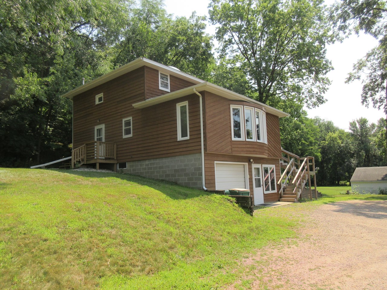 side view
