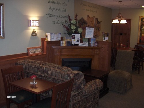cozy area for a coffee.