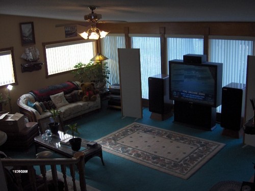living room.