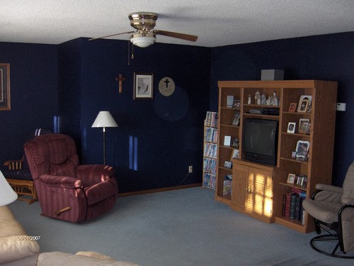 living room.