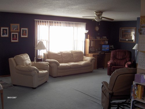 living room.