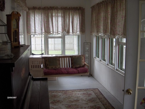 front porch area
