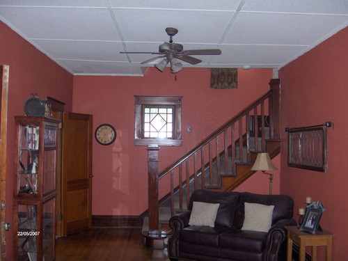 open stairway