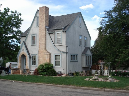 front of house close to schools, churches and downtown.