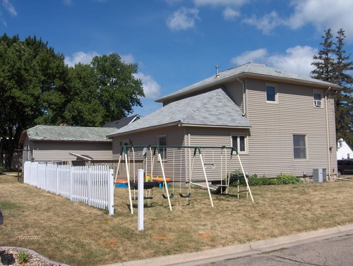back side view