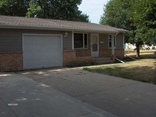 front view of duplex