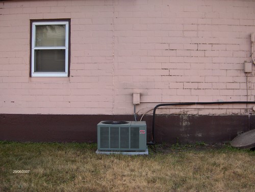 back of building